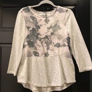 Anthropologie grey sweater